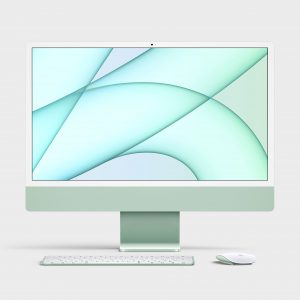 Sistem desktop pc imac 24" apple verde